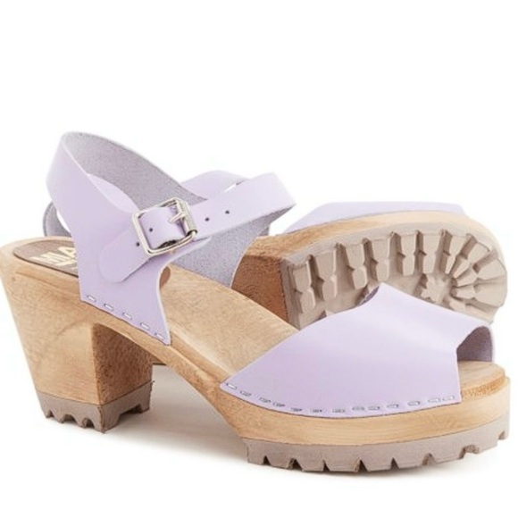 MIA Shoes - MIA Greta Swedish Clogs - Lilac
Italian Leather 40